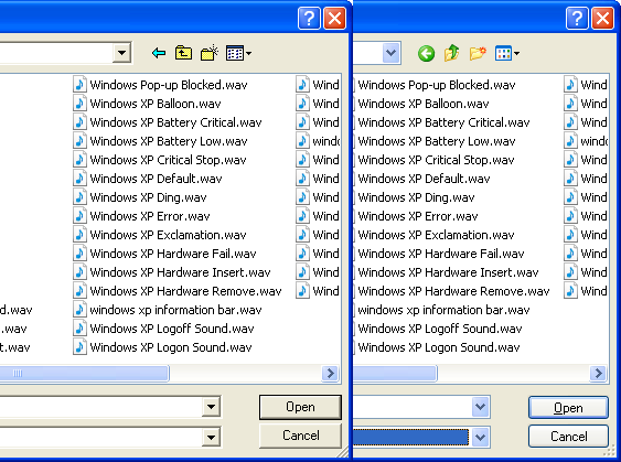 Open File Dialog