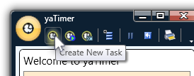 [Create New Task Button]